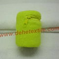 Custom Zipper Sport Cotton Sweat Wristbands with pocket 6