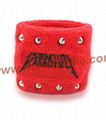 Custom Special design Sport Cotton Sweat Wristbands  2