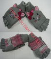  Cartoon Winter Knitted toboggan crochet Glove  1