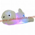 Creative Night Light LED Stuffed Animals Dog Glow Plush Toys Gifts for Kid 8