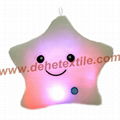 Blue Glowing Colorful Luminous LED Lucky Star Plush Pillow Stuffed Toys 10