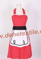 Nice Princess Style kitchen apron with heart shape pocket Garden Apron  4