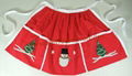 Nice Princess Style kitchen apron with heart shape pocket Garden Apron 