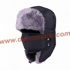 Customized Winter Bomber Hats with Earflap and Mask