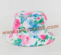 Lady Cotton Floral Sun baby female cool hats