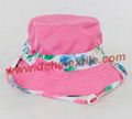 Lady Cotton Floral Sun baby female cool hats 3