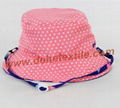 Lady Cotton Floral Sun baby female cool hats 4