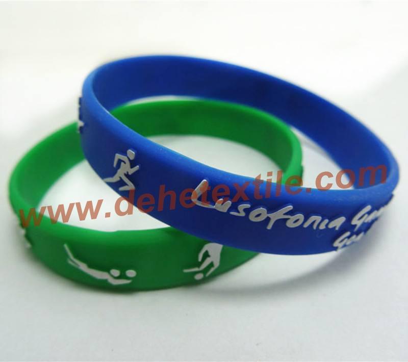  Silicone Banding Customized Silicone Bracelet Wristbands    