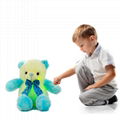 New Style LED Inductive Teddy Bear Stuffed Animals Plush Toy 