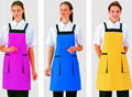 Nice Princess Style kitchen apron with heart shape pocket Garden Apron  1