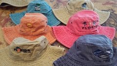 Beach Pigment Wash Wide Brim Florida Beach Hat