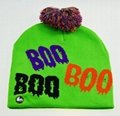 Holiday Custom Led Knitted Hat/ Led Beanie Hat/ Led Winter Gorros Hat