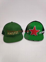 100%Cotton Embroidery Heineken Beer Promotion Sport Football  Cap