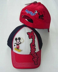 Baseball Cap with PVC Logo