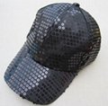 Fashion High Quality Sequin Embroidery Baseball Cap 4