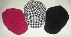 Knitted fashion caps