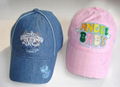 Regular cotton Baseball Children Jockey Gorros caps 2