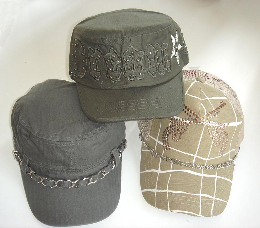 PRO-Curved Popular Baseball cool define organizer america rhinestone cap 2