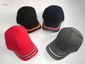 Cotton Baseball cap Gorras With piping 2