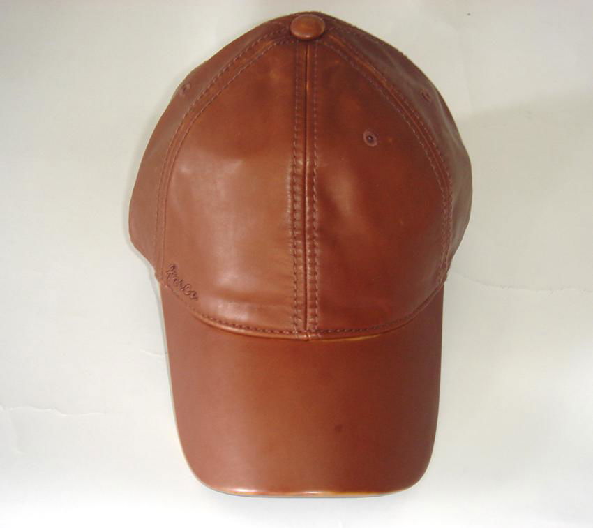 Leather PU Painter baseball cap 5