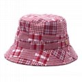 Red Plain Basic Cotton Bucket hat/Sun Hat