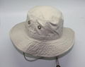Breen Wide Braid Cotton Bucket Hats 3