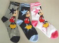 Magic Fuzzy feet slipper Socks With Dots Sole 10