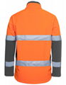 HI VIS D+N THREE LAYER SOFTSHELL JACKET 3