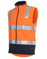 Workwear HI VIS D+N SOFTSHELL VEST 2