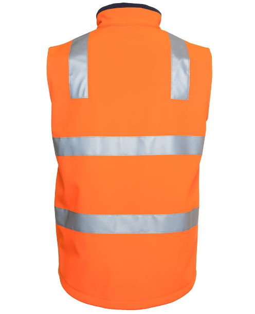 Workwear HI VIS D+N SOFTSHELL VEST 3