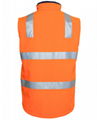 Workwear HI VIS D+N SOFTSHELL VEST