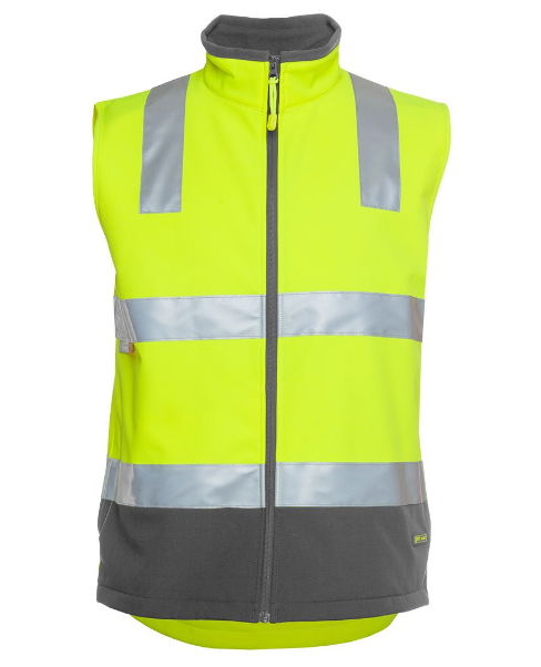 Workwear HI VIS D+N SOFTSHELL VEST 5