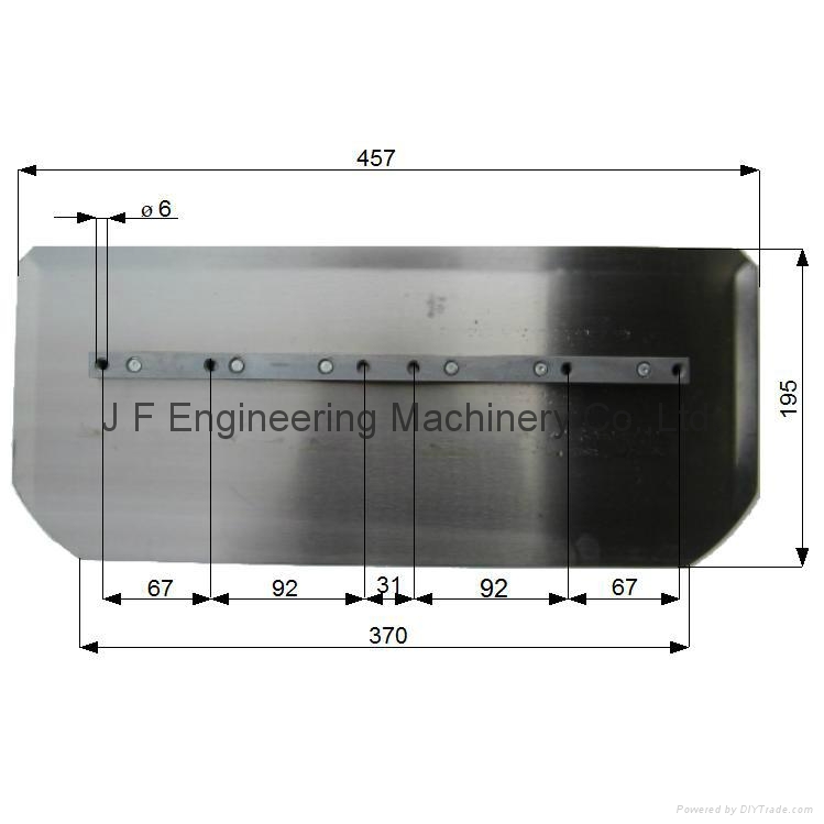 Combination Blade for Power Trowel 5