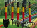 Fiberglass handles in gardening hoes 1