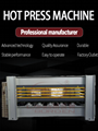 Woodworking Hot Press Machine for