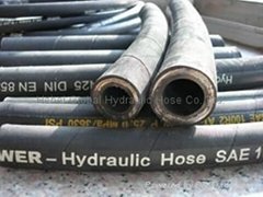 Steel Wire Braid Hydraulic Hose