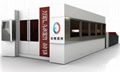 HECF3015IIIWJ-1000W fiber laser cutting machine with exchange table and cabinet