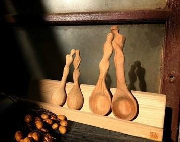 Coffee Stir Bar &  Spoon- ( Wood/Iron/Plastic ) 2