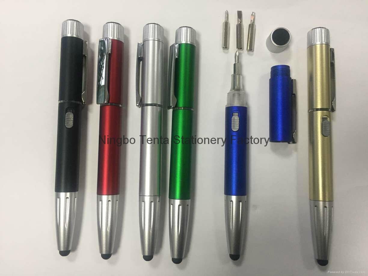 2017 newest 9 in 1 tooling stylus ball pen with special hand 1