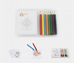 pp box set 8 pencils+20 papers