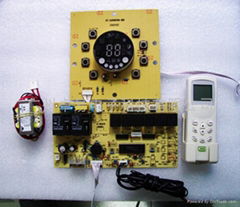 空调控制板柜机圆屏冷暖电热板