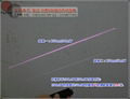 multi touch ir line Laser 850nm 100mw laser