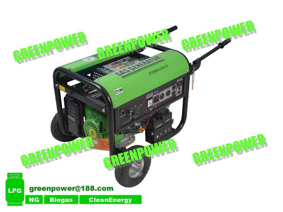 LPG generator set CC5000-LPG-T2 4