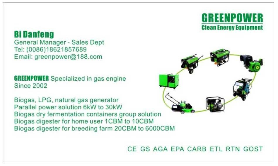 LPG generator set CC5000-LPG-B 5