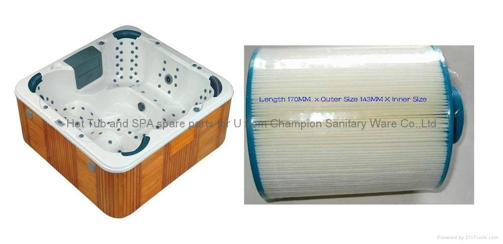 Pool & spa paper filter cartridge 2