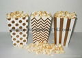 Wedding Favor Popcorn Box Candy Food Bags 