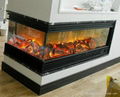 Two & Three sided electric fireplace  Job reference 12