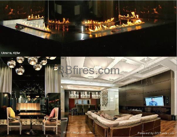 BB bio-ethanol imtelligent fireplaces in Star Hotel 