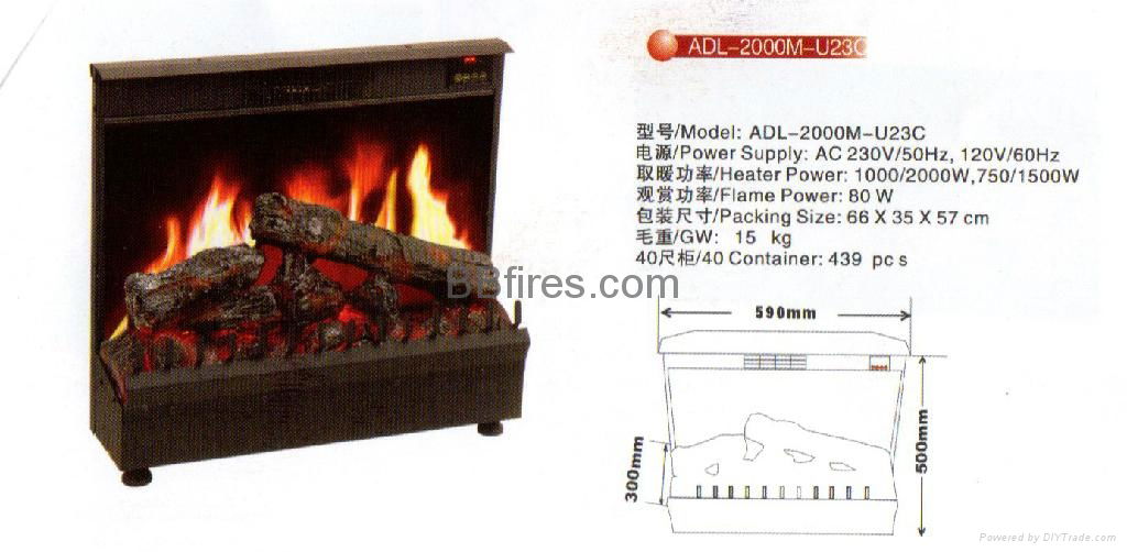 Special shape fireplaces U23C