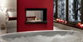 Stock table Top Series real fire Bio Ethanol fireplace  18